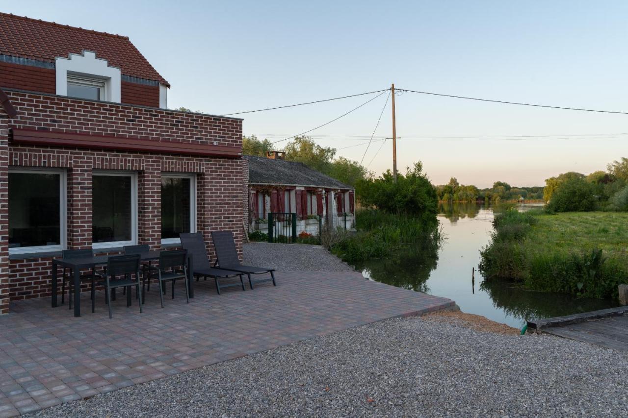 Le Moulin Rouge Clairmarais Gite "Le Grebe"" ภายนอก รูปภาพ